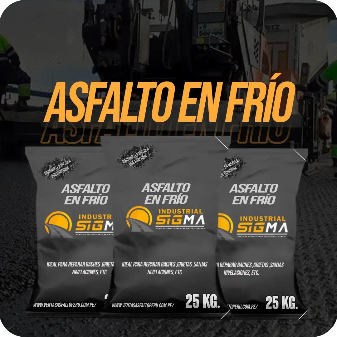 Asfalto en frio. 2