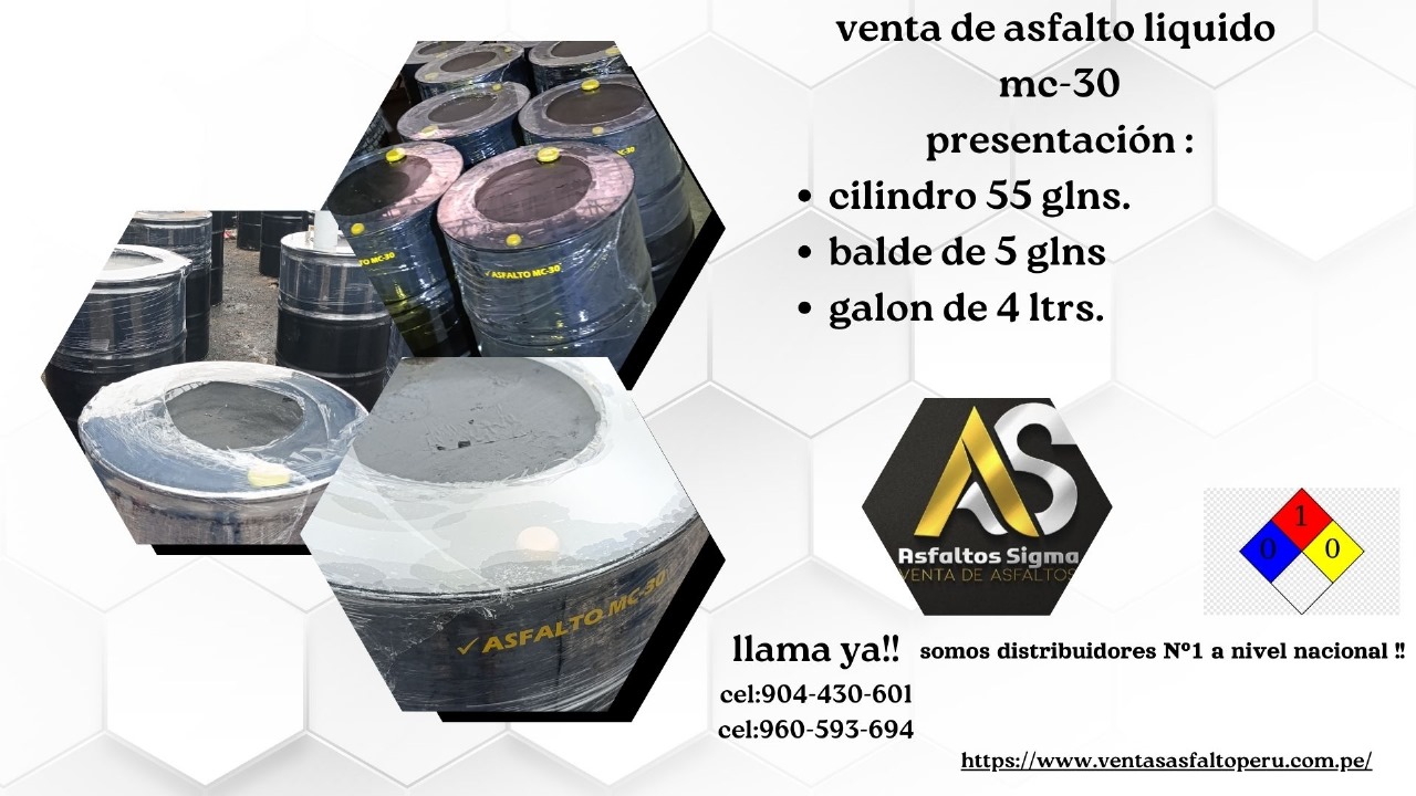 Asfalto Líquido MC-30